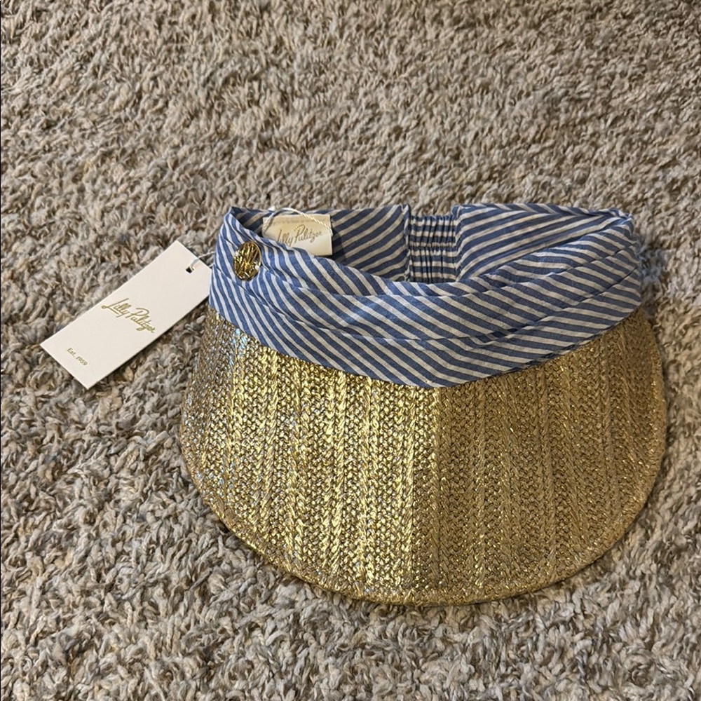 Lilly Pulitzer Striped Visor